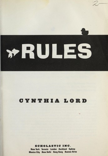 Cover of Rules